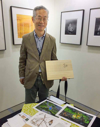 Koji Sasaki’s artworks were also popular among visitors. 